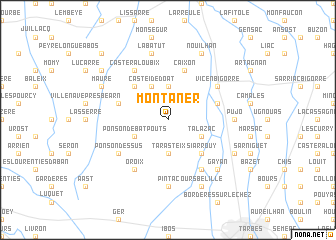 map of Montaner