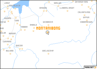 map of Montanibong