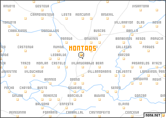 map of Montaos