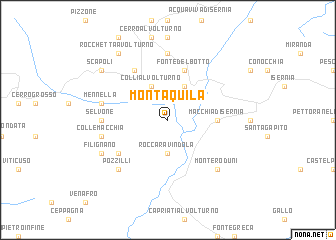 map of Montaquila