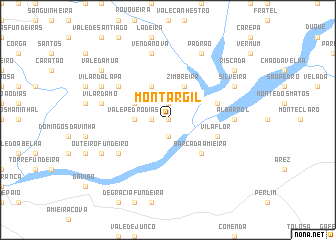 map of Montargil
