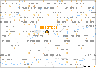 map of Montayral