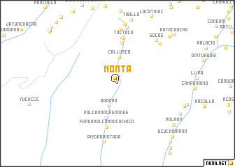 map of Monta