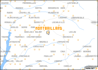 map of Mont-Baillard