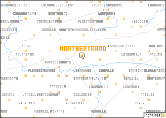 map of Mont-Bertrand