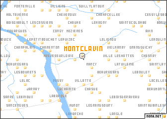 map of Montclavin