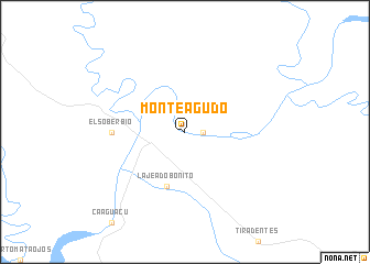 map of Monteagudo