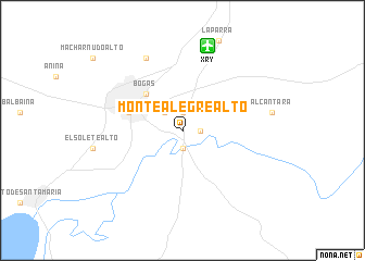 map of Montealegre Alto