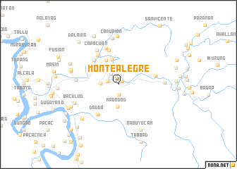 map of Montealegre