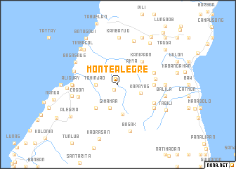 map of Montealegre