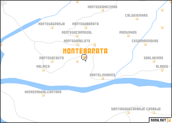 map of Monte Barata
