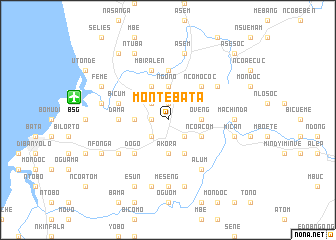 map of Monte Bata