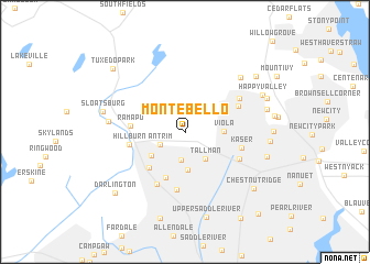 map of Montebello