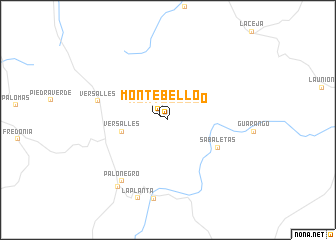 map of Montebello