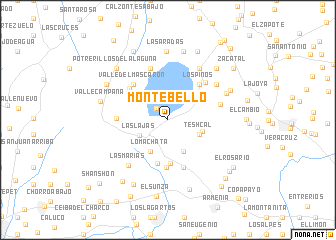 map of Montebello