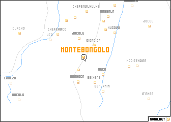 map of Monte Bongolo