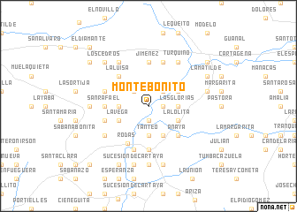 map of Monte Bonito