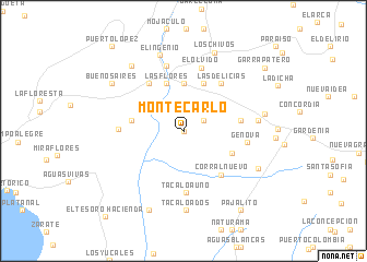 map of Montecarlo