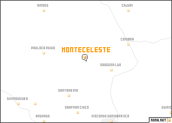 map of Monte Celeste