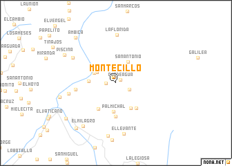 map of Montecillo