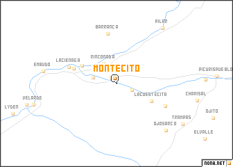 map of Montecito