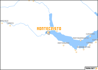 map of Monte Cristo