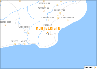 map of Montecristo