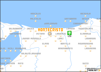 map of Montecristo