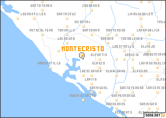 map of Monte Cristo