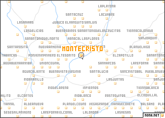 map of Monte Cristo