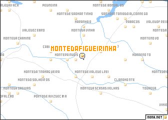 map of Monte da Figueirinha