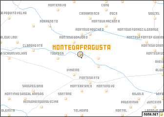 map of Monte da Fragusta