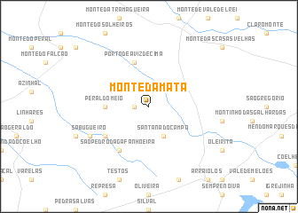 map of Monte da Mata