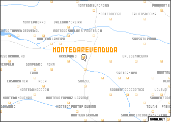 map of Monte da Revenduda