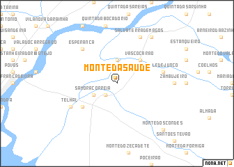 map of Monte da Saúde