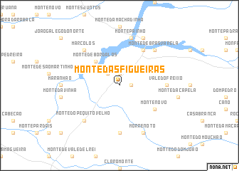 map of Monte das Figueiras