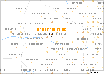 map of Monte da Velha