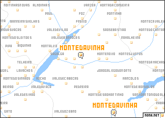 map of Monte da Vinha