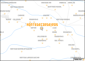 map of Monte de Cordeiros