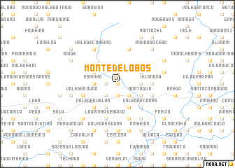 map of Monte de Lobos