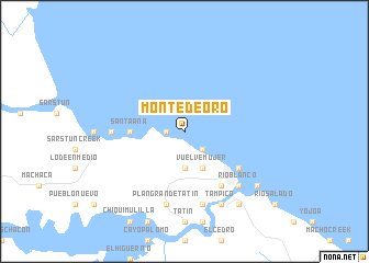map of Monte de Oro