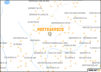 map of Monte de Pozo