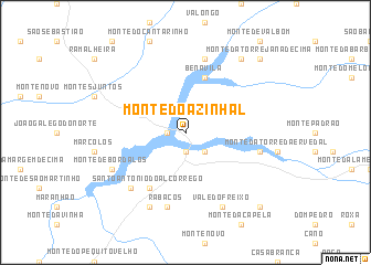 map of Monte do Azinhal