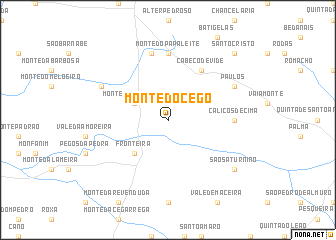 map of Monte do Cégo