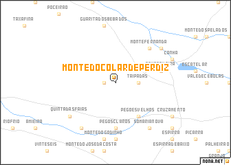 map of Monte do Colar de Perdiz