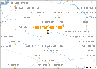 map of Monte do Mouchão