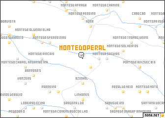 map of Monte do Peral