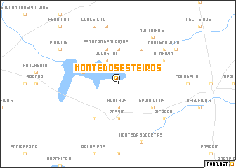 map of Monte dos Esteiros