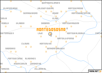 map of Monte do Sosna