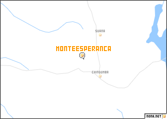 map of Monte Esperança